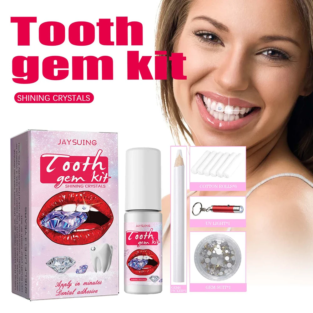 DIY Tooth Gems Kit with Crysta - Jewelry Making Kit Professional 리뷰 및 가격